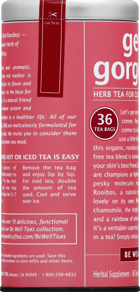 slide 12 of 12, Be Well Bags Get Gorgeous Herb Tea - 36 ct, 36 ct