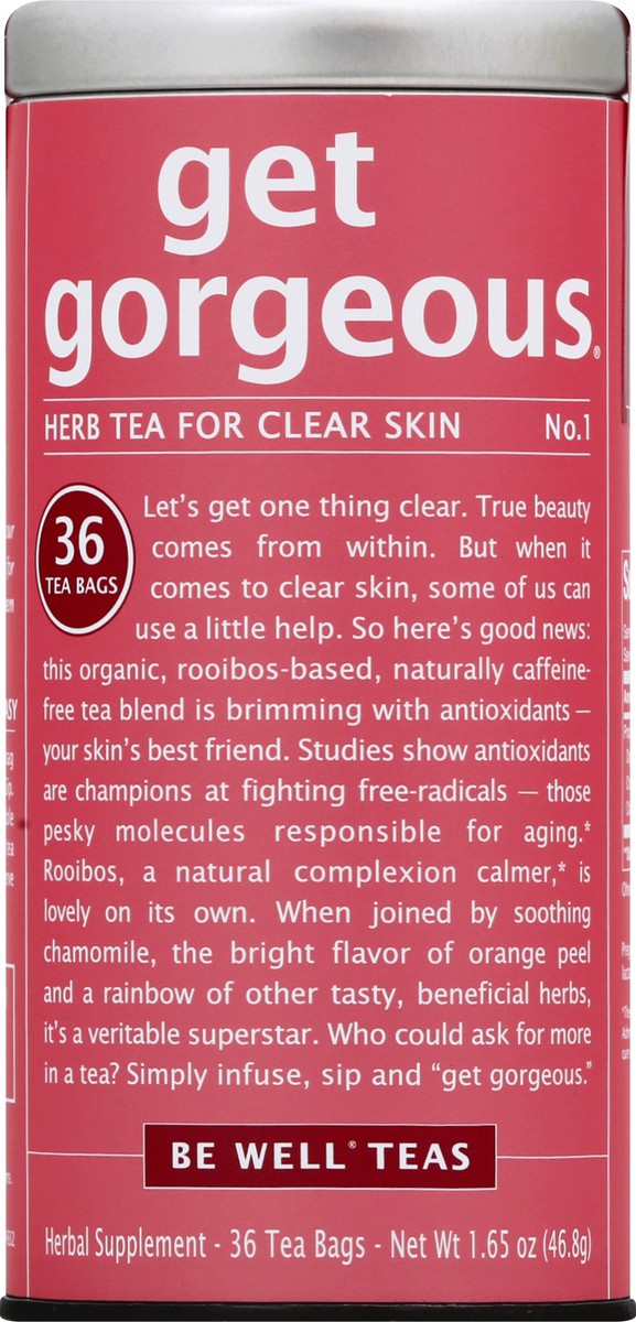 slide 5 of 12, Be Well Bags Get Gorgeous Herb Tea - 36 ct, 36 ct