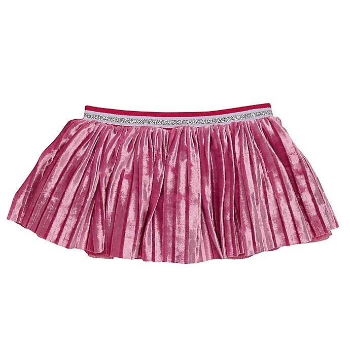 slide 1 of 1, Baby Starters Newborn Tutu Skirt - Raspberry Pleated Velvet, 1 ct