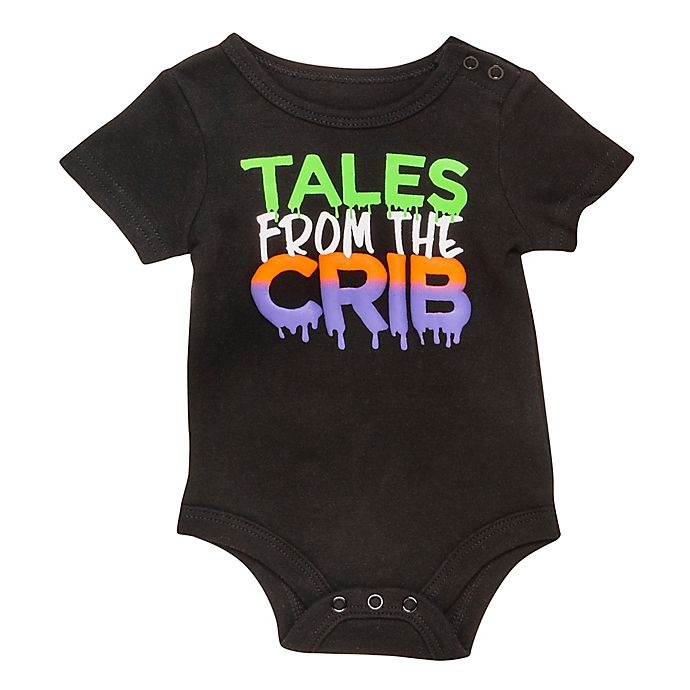 slide 1 of 1, Baby Starters BWA Newborn Tales from the Crib" Bodysuit - Black", 1 ct