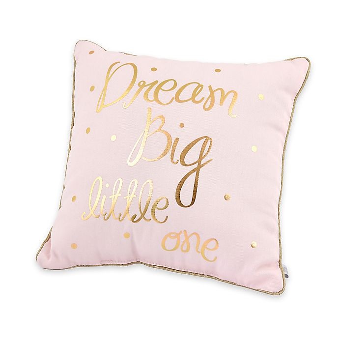 slide 1 of 3, Just Born Sparkle Dream Big" Throw Pillow", 1 ct