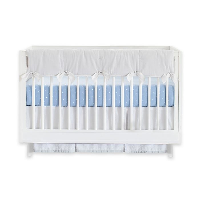 slide 1 of 3, Just Born Sparkle Crib Rail Guard - Grey, 1 ct