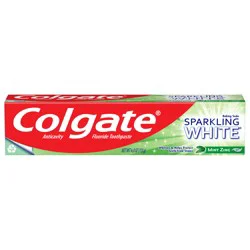Colgate Sparkling White Whitening Toothpaste, Mint Zing - 4.0 Oz.