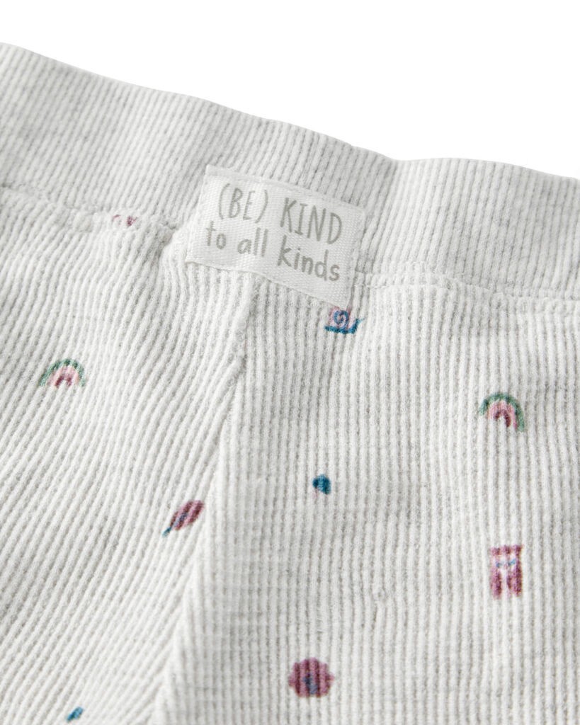 slide 2 of 4, Littleplanet Baby 2-Piece Organic Cotton Waffle Knit Set in Icon Print Icon Print 9M, 2 pc