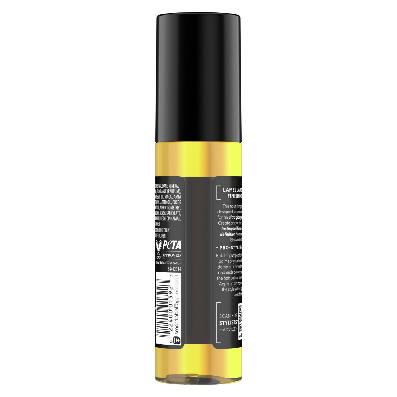 slide 9 of 9, TRESemmé Lamellar Gloss Finishing Oil 3.3 fl oz, 3.3 fl oz