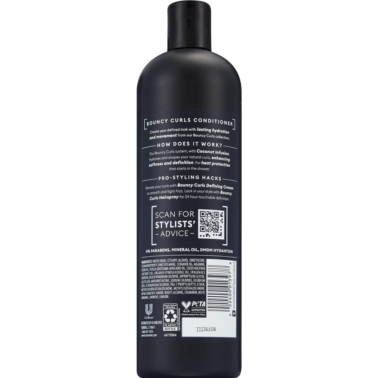 slide 2 of 2, TRESemmé Tresemme Cd Bouncy (Flawless) Curls 4P 16.5Z, 16.5 oz