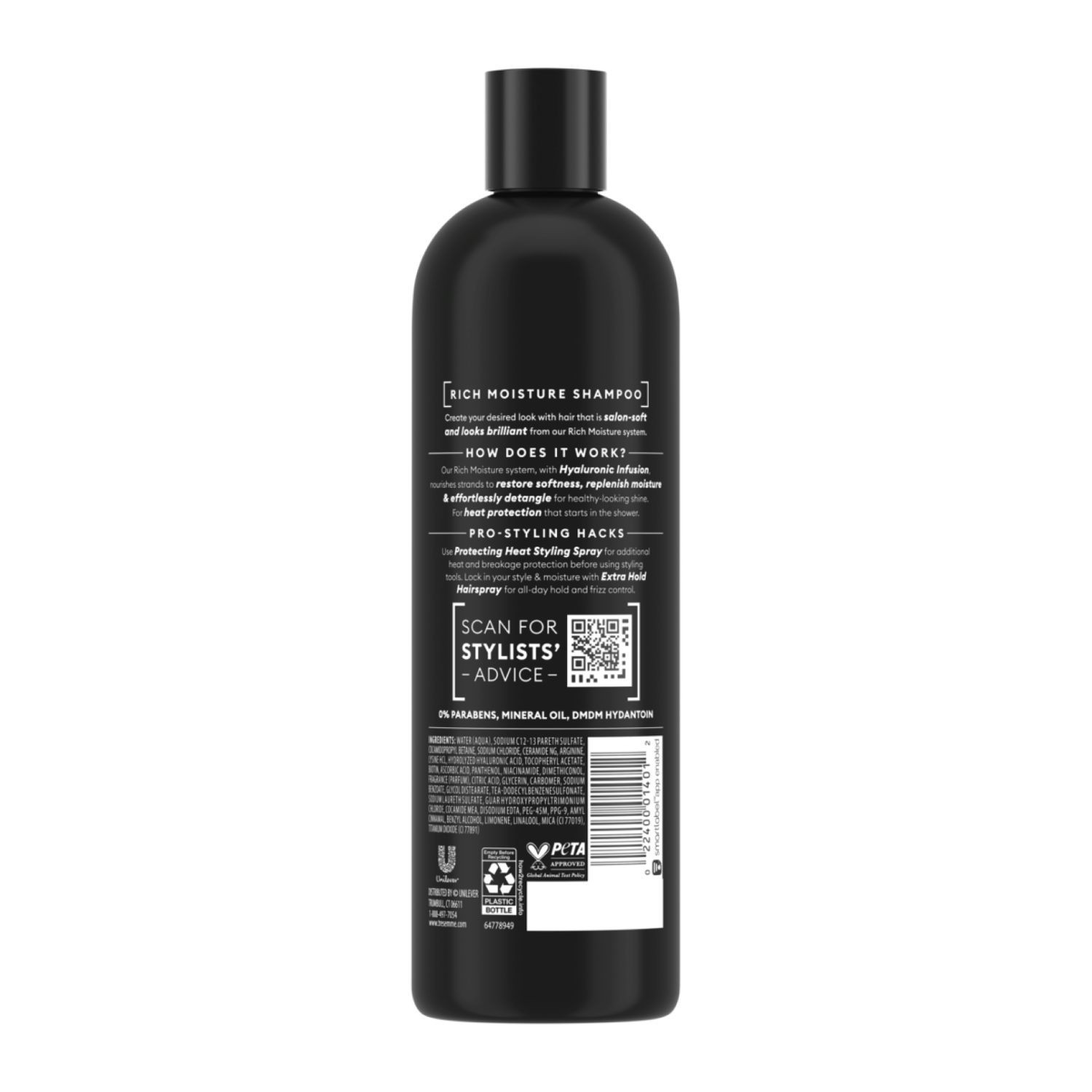slide 2 of 2, TRESemmé Rich Moisture Shampoo 16.5 fl oz, 16.5 fl oz