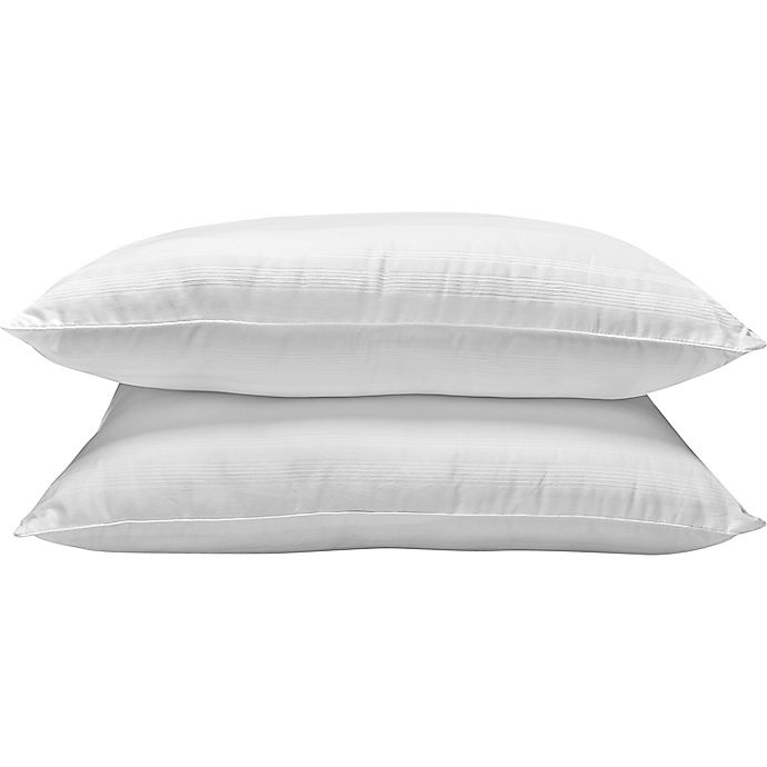 slide 2 of 4, SALT Microfiber Standard/Queen Bed Pillows - White, 2 ct