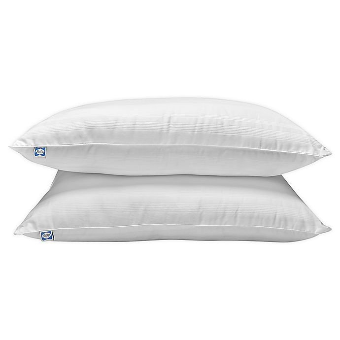 slide 3 of 4, SALT Microfiber Standard/Queen Bed Pillows - White, 2 ct