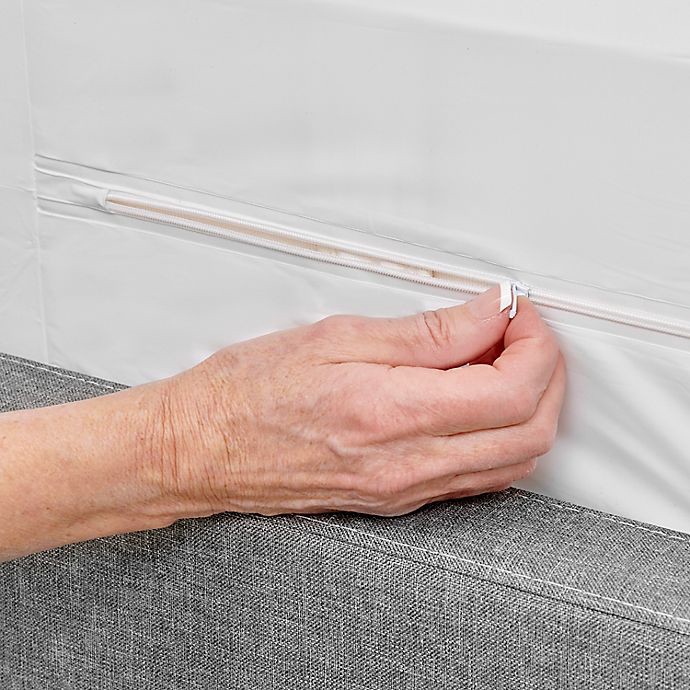 slide 5 of 6, Simply Essentials Zippered Waterproof Twin Mattress Cover, 1 ct