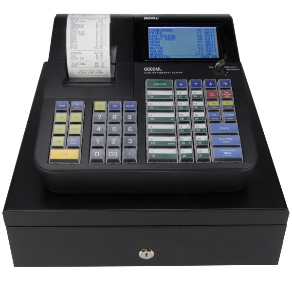 Royal 7000Ml Cash Register, Black 1 ct Shipt