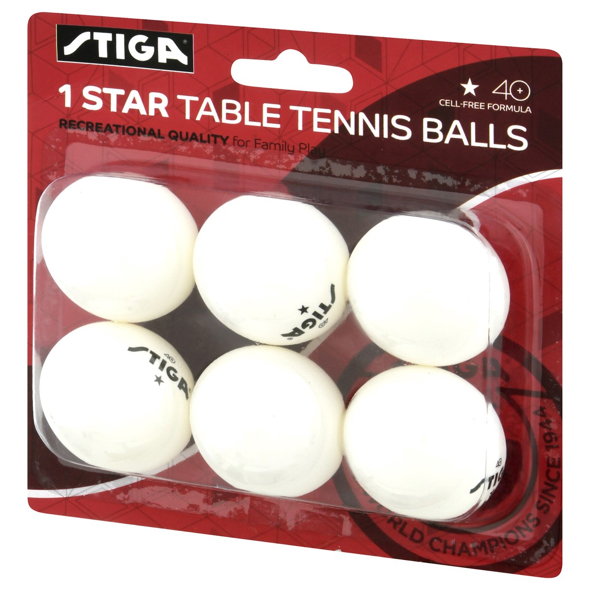 slide 7 of 9, Stiga 1 Star Table Tennis Balls 1 ea, 1 ct