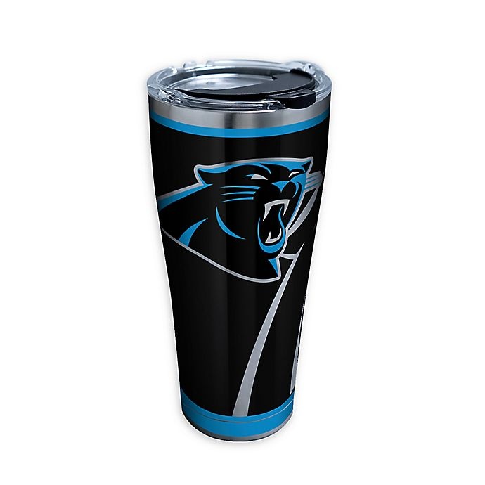slide 1 of 1, Tervis NFL Carolina Panthers Rush Stainless Steel Tumbler with Lid, 30 oz
