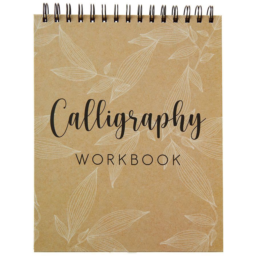slide 1 of 2, C.R. Gibson Calligraphy Workbook, 1 ct