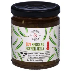 Fischer & Wieser Hot Serrano Pepper Jelly 10.9 oz