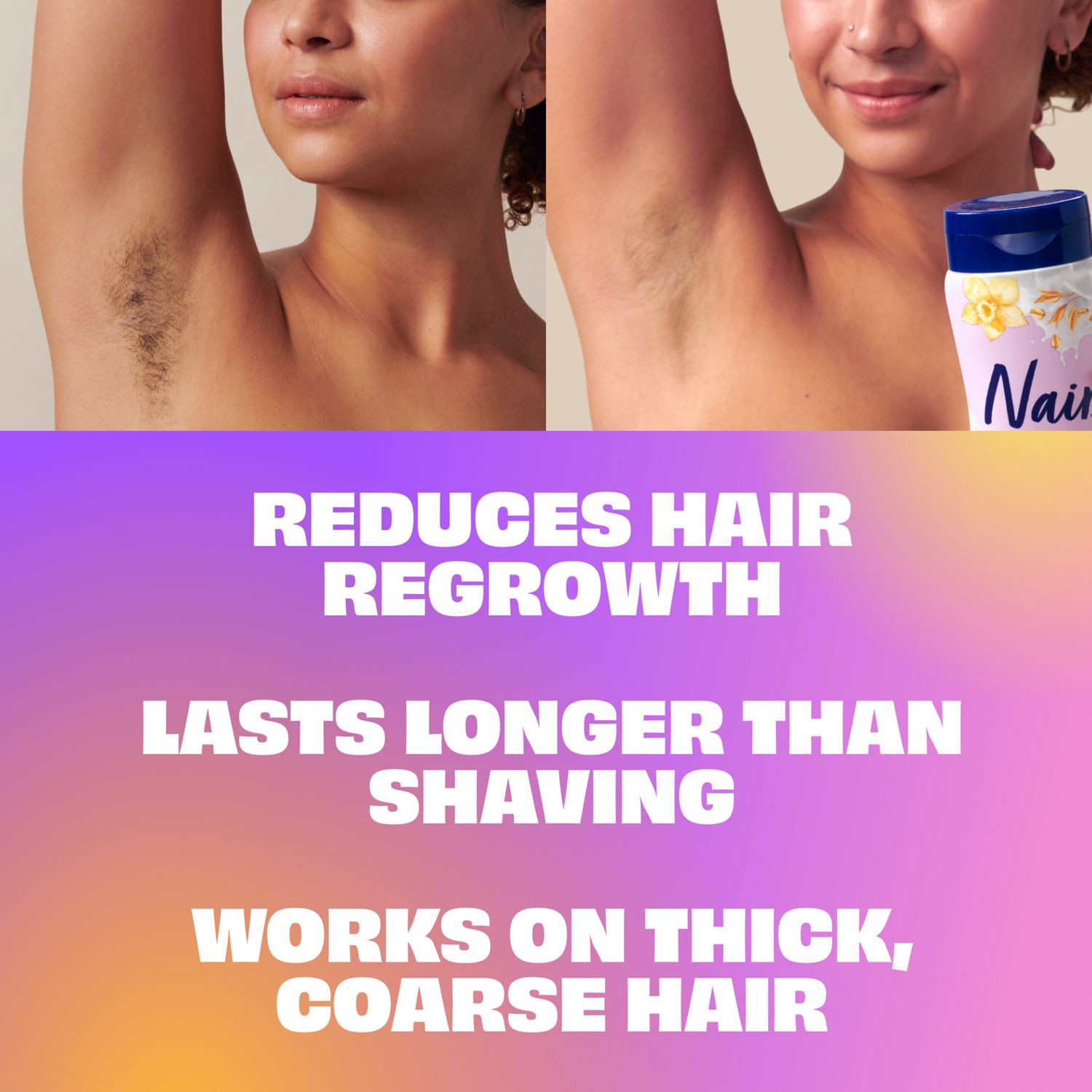 slide 3 of 10, Nair Hair Remover Lotion, Softening Baby Oil, 9 Oz, 7.9 oz