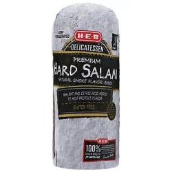 H-E-B Hard Salami