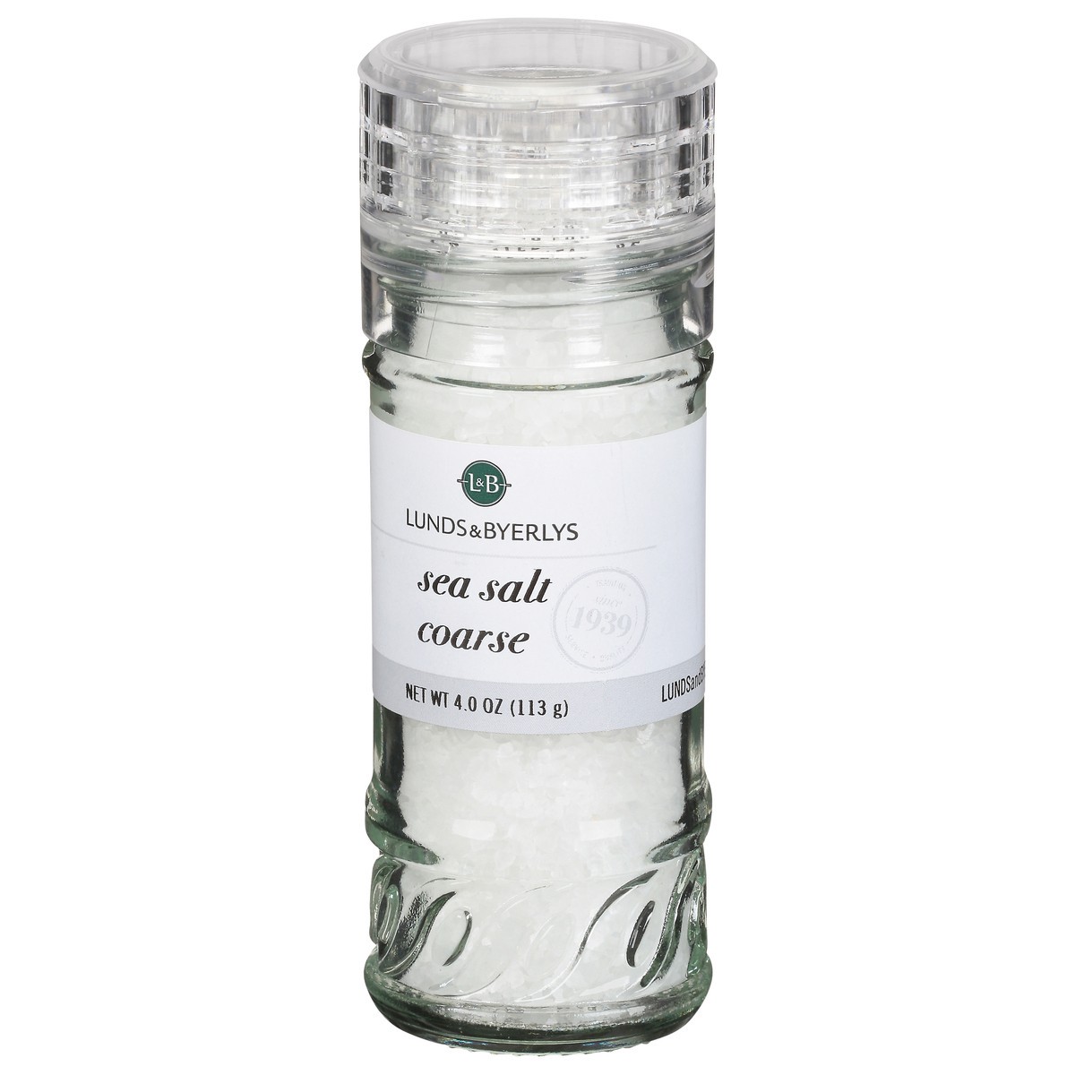 slide 4 of 10, Lunds & Byerlys Coarse Sea Salt 4.0 oz, 4 oz