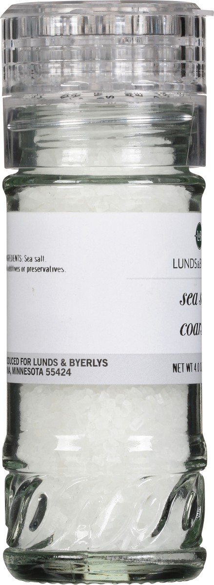 slide 10 of 10, Lunds & Byerlys Coarse Sea Salt 4.0 oz, 4 oz