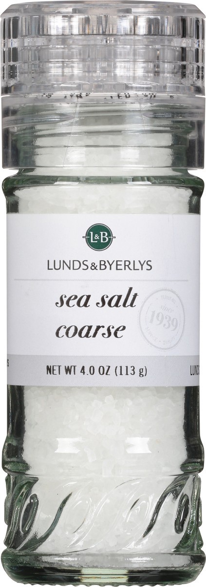 slide 2 of 10, Lunds & Byerlys Coarse Sea Salt 4.0 oz, 4 oz