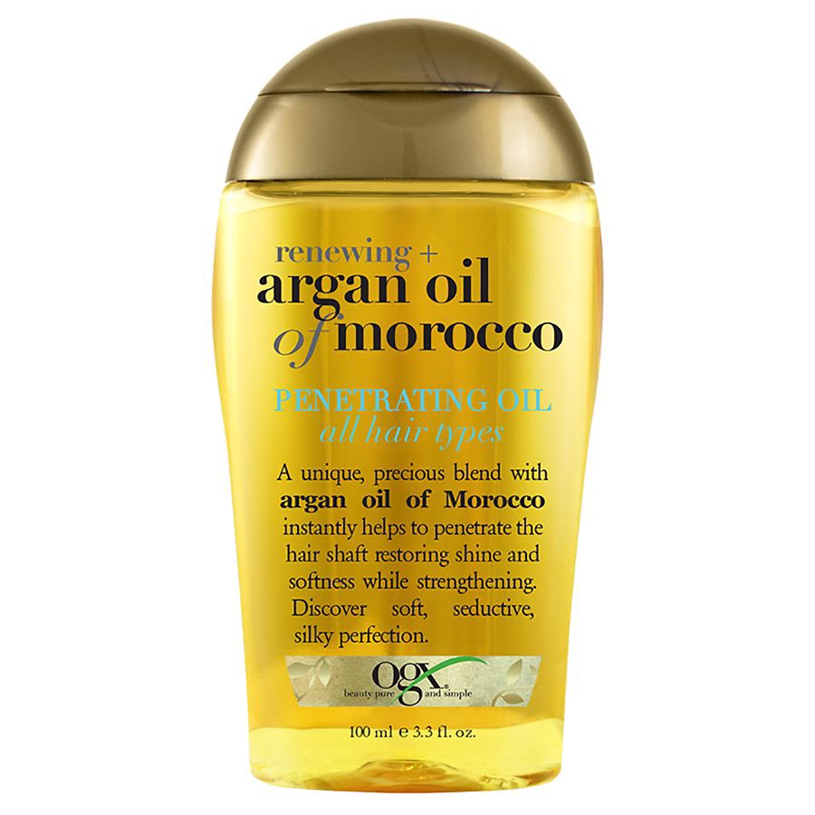 slide 2 of 2, OGX Renewing + Argan Oil of Morocco Penetrating Hair Oil, 3.3 fl. oz, 100 ml
