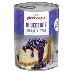 Giant Eagle Blueberry Pie Filling