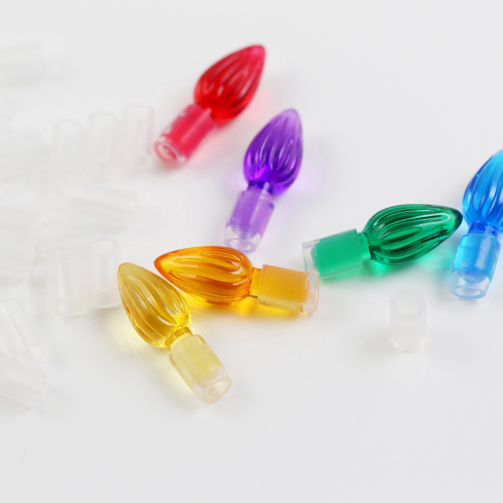 slide 2 of 4, Mr. Christmas Traditional Bulb Replacement Set, 50 bulbs