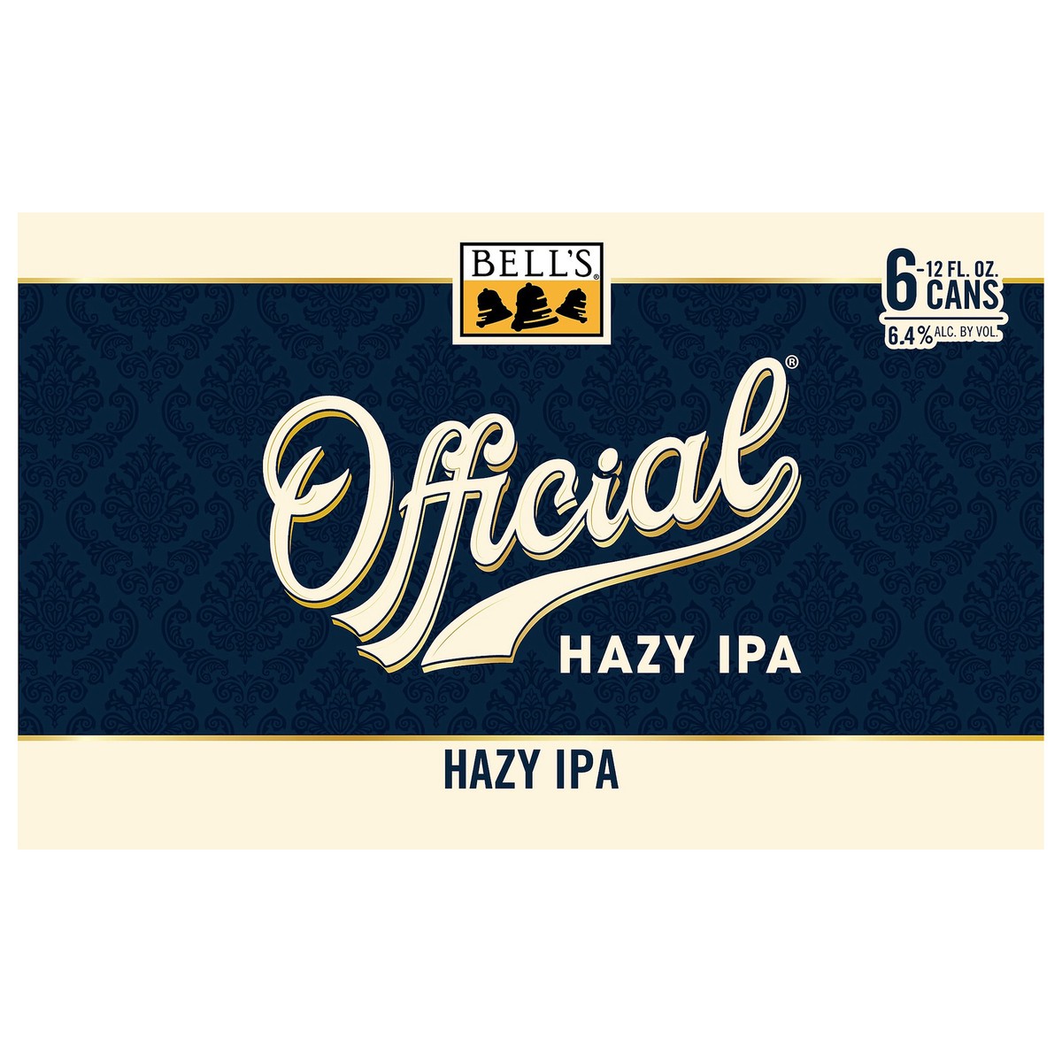 slide 1 of 11, Bell's Official Hazy IPA Beer 6 - 12 fl oz Cans, 6 ct; 12 oz