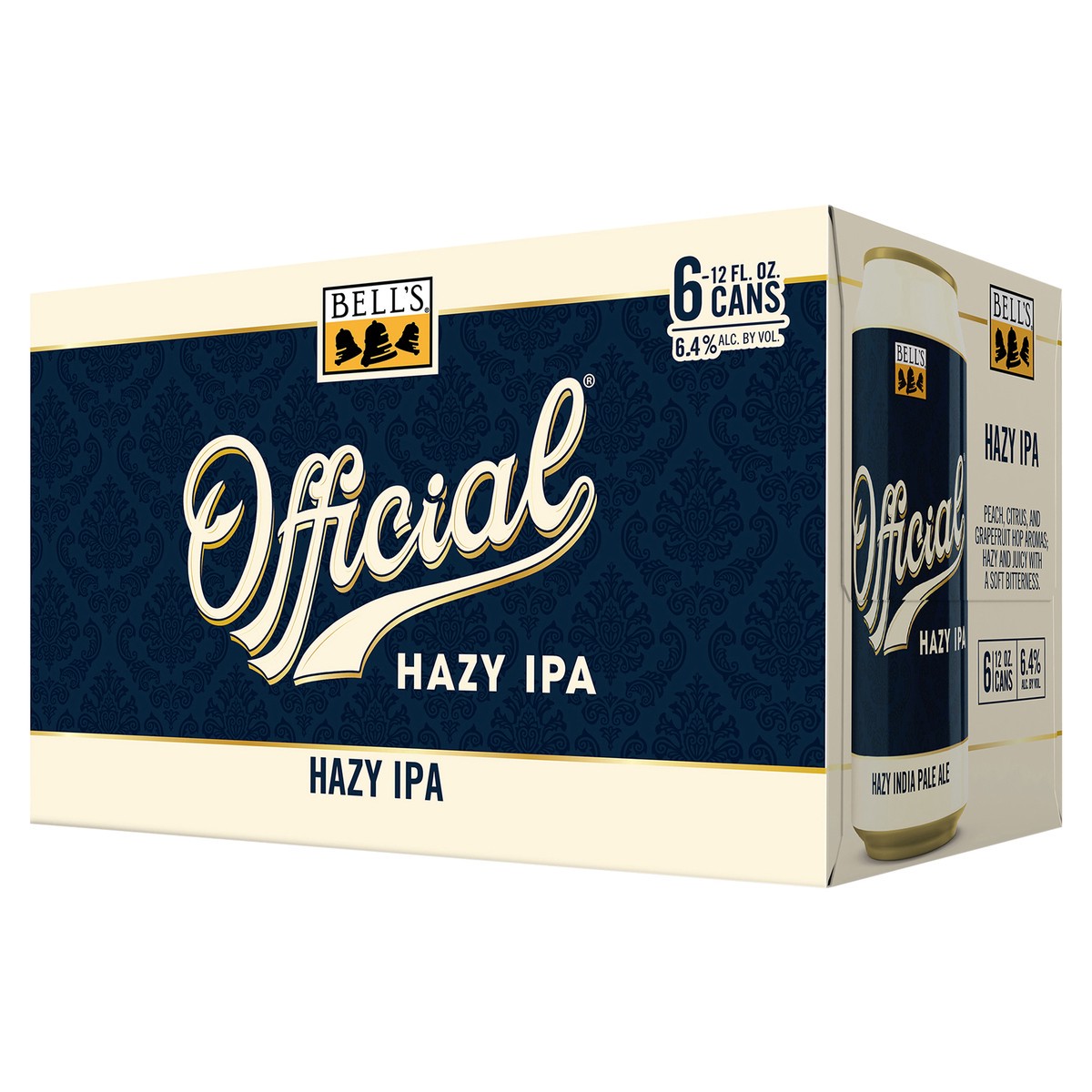 slide 10 of 11, Bell's Official Hazy IPA Beer 6 - 12 fl oz Cans, 6 ct; 12 oz