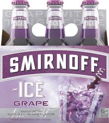 Smirnoff Ice Grape Malt Beverage, 6 ea