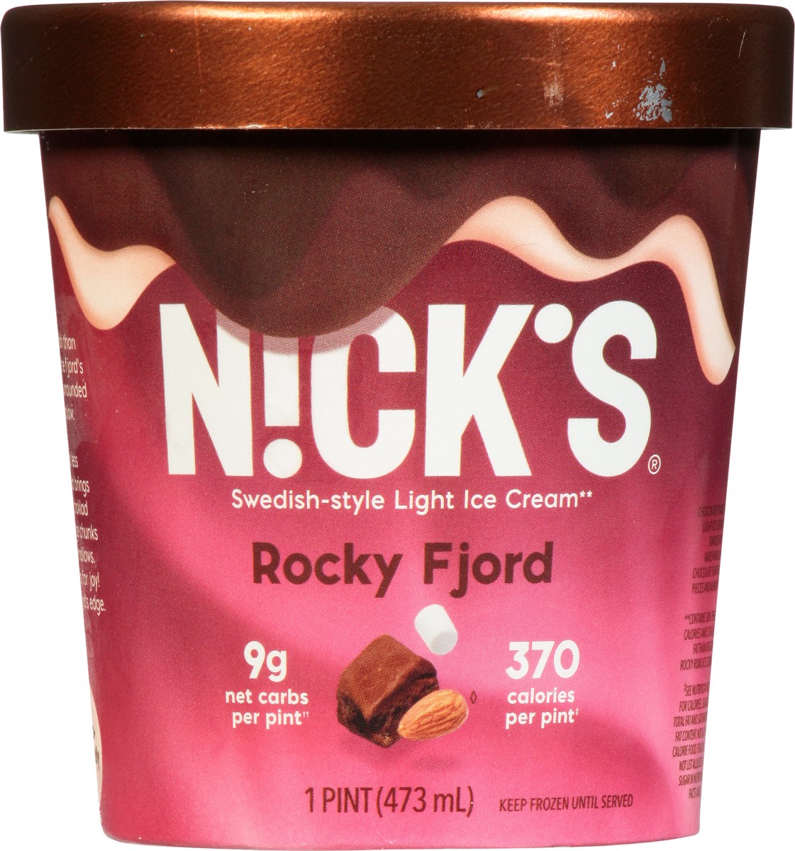 slide 6 of 9, Nick's Swedish-style Ice Cream Rocky Fjord - 1 Pint, 1 pint