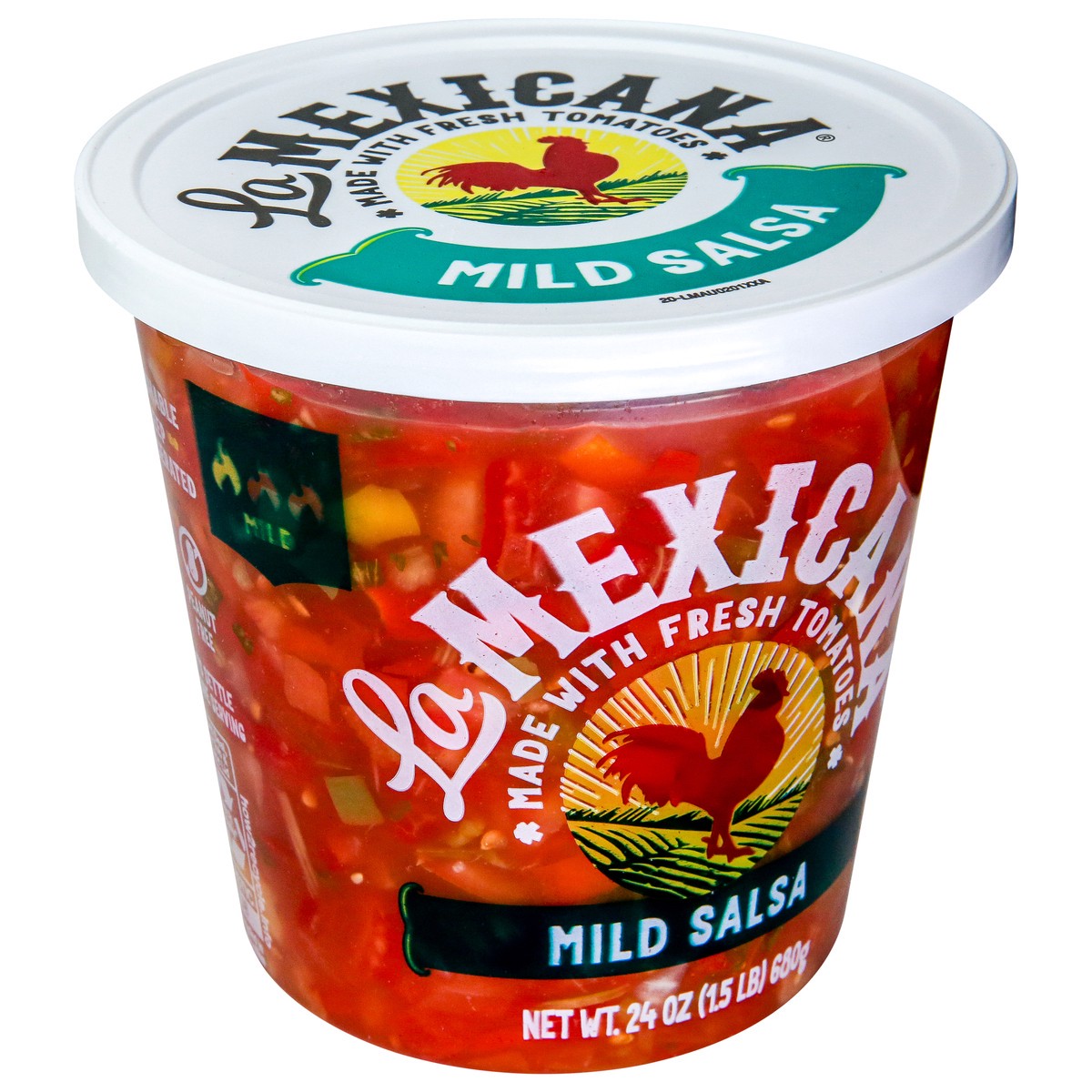 slide 3 of 9, La Mexicana Mild Salsa 24oz, 24 oz