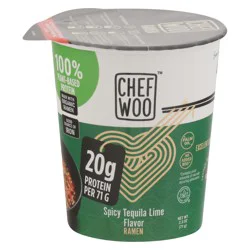 Chef Woo Spicy Tequilla Lime Flavor Ramen 2.5 oz