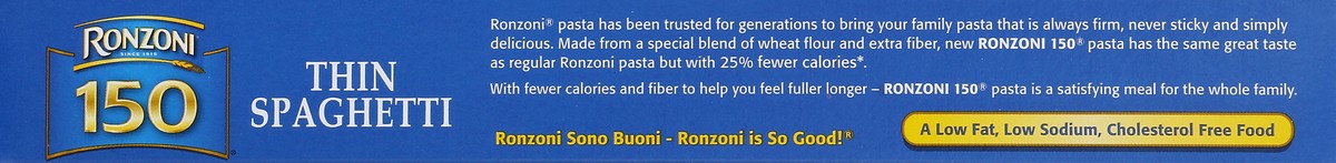 slide 2 of 4, Ronzoni Spaghetti, Thin, 10 oz