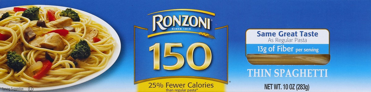 slide 4 of 4, Ronzoni Spaghetti, Thin, 10 oz