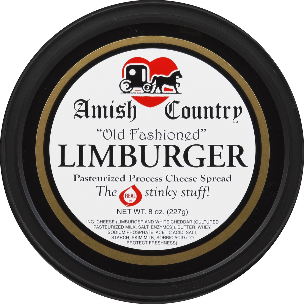 slide 2 of 3, Amish Country Limburger Cheese Spread, 8 oz, 8 oz