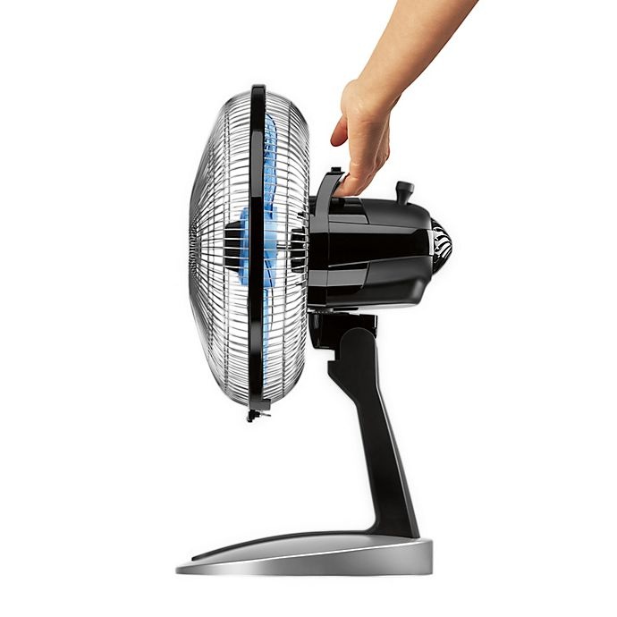 slide 5 of 5, Rowenta Turbo Silence Extreme Oscillating Table Fan with Remote Control, 12 in