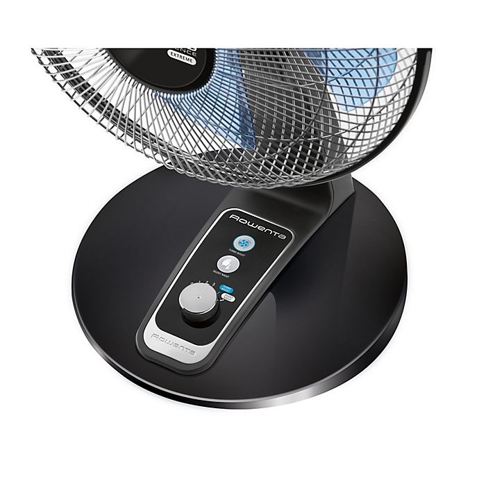 slide 4 of 5, Rowenta Silence Extreme Table Fan - Black, 12 in