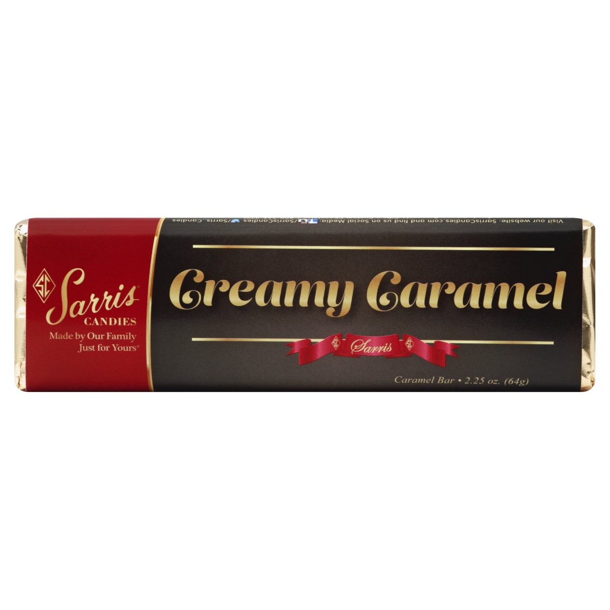 slide 1 of 1, Sarris Candies Creamy Caramel Bar, 2.25 oz