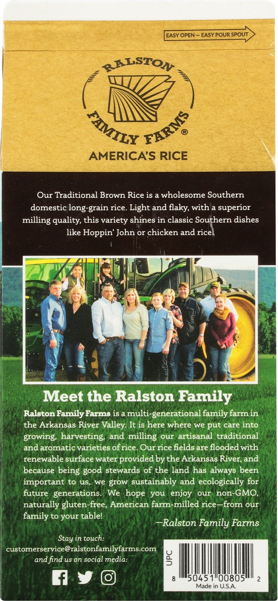 slide 11 of 11, Ralston Family Farms Long-Grain Traditional Brown Rice 24 oz, 24 oz