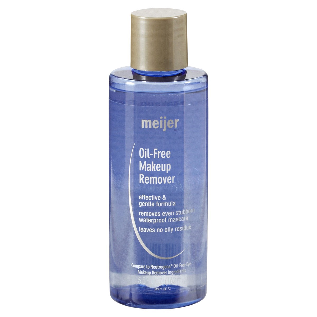 slide 1 of 5, Meijer Oil-Free Makeup Remover, 5.5 oz