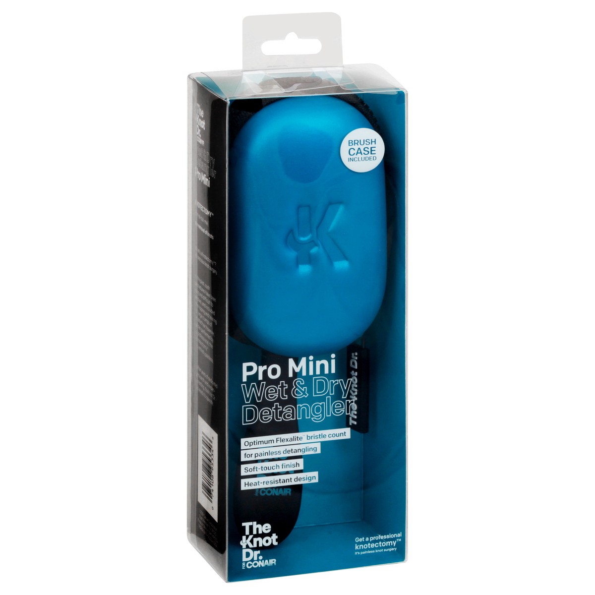 slide 9 of 9, The Knot Dr Pro Mini Wet & Dry Detangler 1 ea, 1 ct