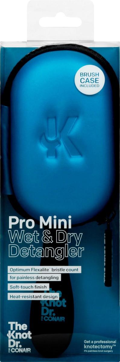 slide 3 of 9, The Knot Dr Pro Mini Wet & Dry Detangler 1 ea, 1 ct