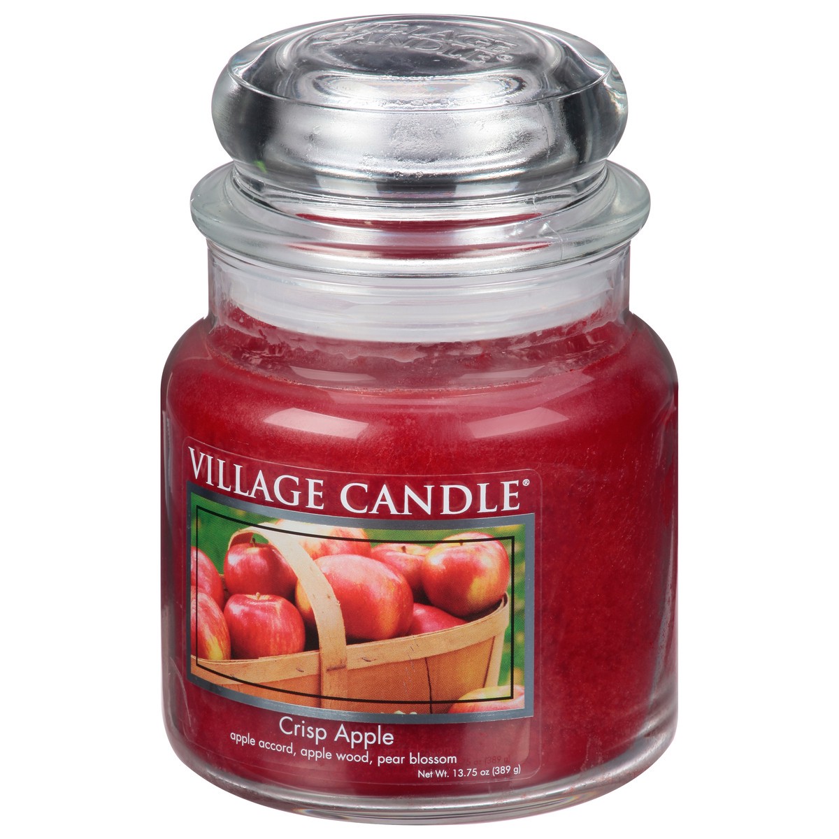 slide 2 of 9, Village Candle Crisp Apple Jar, 1 ct