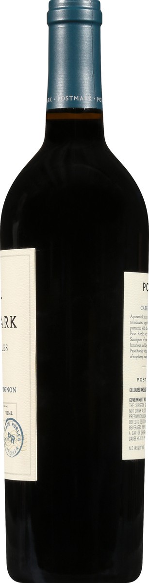 slide 4 of 9, Postmark Cabernet Sauvignon, Paso Robles, 750 ml