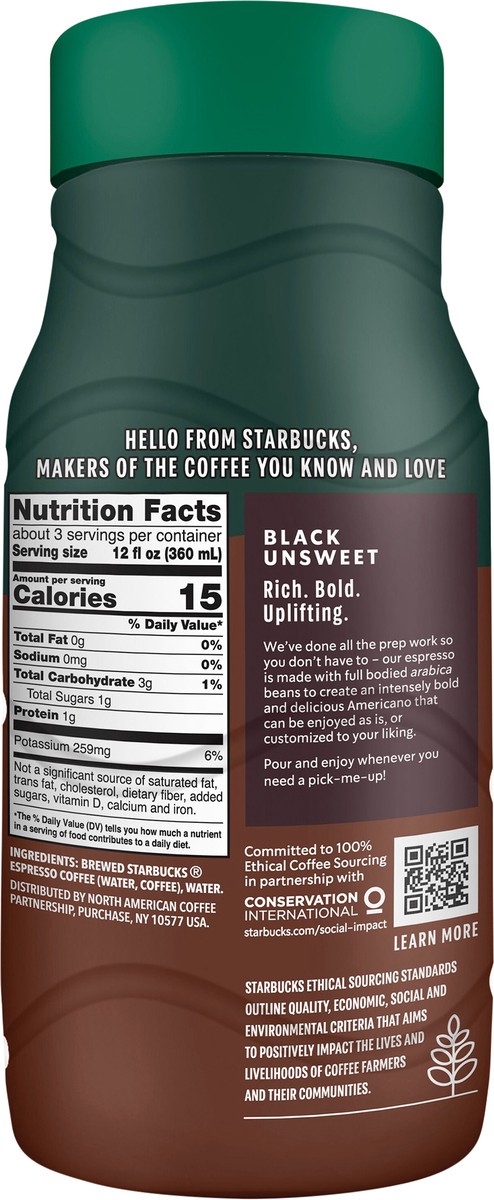 slide 6 of 7, Starbucks Coffee Beverage, 40 fl oz