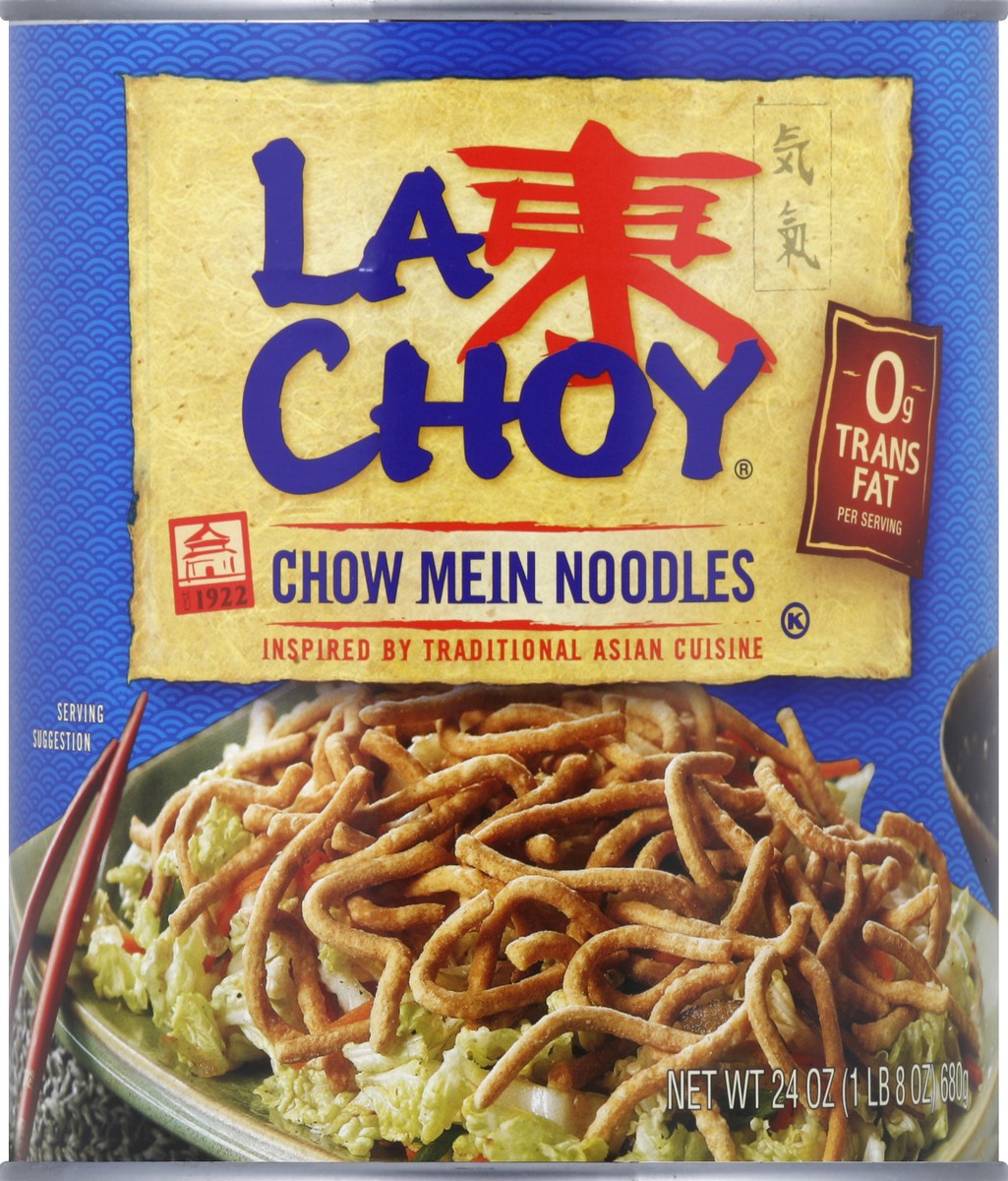 slide 1 of 2, La Choy Chow Mein Noodles 24 oz, 24 oz