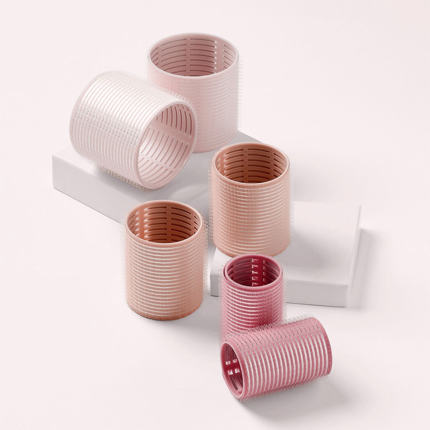 slide 3 of 6, The Hair Edit Pump Up The Volume Rollers, 6 ct