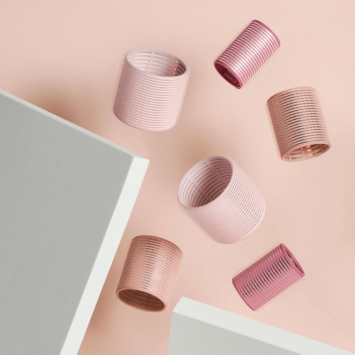 slide 2 of 6, The Hair Edit Pump Up The Volume Rollers, 6 ct