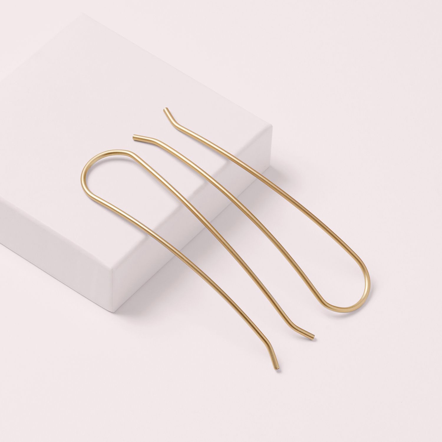 slide 4 of 5, The Hair Edit Slim Chignon French Hair Pins - 2ct, 2 ct